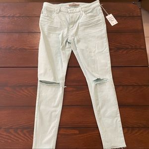 Teal Joe’s Jeans Pants with rips